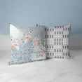 thumbnail image 3 of Peacock Pride Throw Pillow in Gray 20x20, 3 of 5