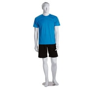 SSWBasics Male White Cameo Fiberglass Mannequin - Height 6'1" - With Base - Life Size Male