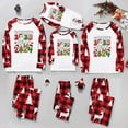 thumbnail image 5 of Penkiiy Christmas Pajamas for Family Matching Pjs Set, Red Plaid Reindeer Holiday Xmas Pajamas for Women Men Kids Red L, 5 of 6