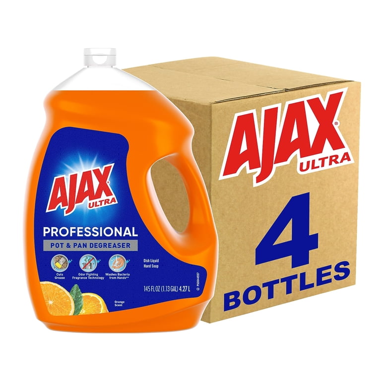 Ajax Ultra Professional Antibacterial Pot & Pan Dish Soap Orange
