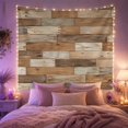 thumbnail image 2 of Depiction Wood Plank with Realistic Detailed Consists Numerous, Mystical Fantasy for Space Lovers, Galaxy Room Decor, Housewarming Gift, Tapestry Wall Hanging for Bedroom and Dorm, 2 of 7