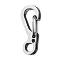 thumbnail image 4 of 10x Ganchos Mosquetón Accesorio para Acampar Pesca ejercicio, 4 of 8
