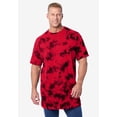 thumbnail image 4 of KingSize Men's Big & Tall Shrink-Less Lightweight Longer-Length Crewneck T-Shirt, 4 of 6
