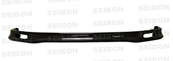3Pcs Carbon Fiber Look Front Bumper Lip Spoiler Wing Body Kit Compatible with Honda Civic 96-98 