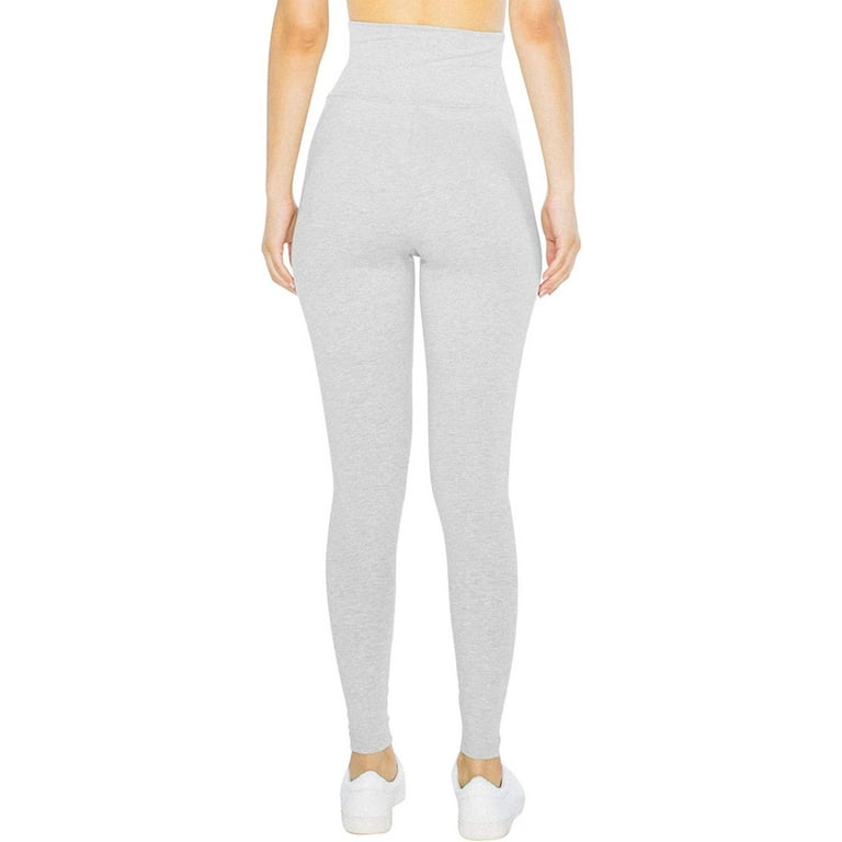 American Apparel Cotton Spandex Jersey Legging, Heather Grey, X-Small :  : Clothing, Shoes & Accessories