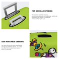 thumbnail image 5 of Cute Anime Cartoon Pochacco Travel Suitcase Protective Cover Trunk Case Washable Elastic Luggage Cover Fits Medium Suitcase Protector Baggage With Concealed Zipper Gifts, 5 of 5