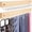 Natural Wood, variant on 2-Pack Wooden Tie Rack and Belt Organizer for Closet, Wall Mounted Tie Holder with 28 Folding Metal Hooks, Space Saving Hanging Storage for Belts and Accessories, Natural Wood Finish
