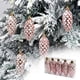 thumbnail image 2 of 5 piezas de decoración navideña para árbol de Navidad, coche, colgante, diseño de escena, manualidades, regalos, 2 of 4