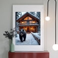 thumbnail image 2 of Diamond Art Kits for Adults - Classic Bear Black Print No.257 5D Frameless Dimond Painting Kit for Adults Beginner, Round Diamond Kits for Home Wall Decor, Gift for Women, 2 of 7