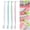 Green,White,Pink,Blue, variant on Double-Headed Concave Wisdom Tooth Brush Steel Braces Special Small Brush Head Soft Bristle Toothbrush,4Pc Toothbrush