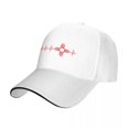 thumbnail image 3 of Zia HeartBeat-Gorra de béisbol para hombre y mujer, gorro de invierno para montañismo y Navidad, novedad de 2023, 3 of 4