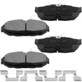 thumbnail image 2 of Rear Ceramic Brake Pads w/Hardware Kits Fits forFord Mustang 2005-2014-Ceramic Low Dust Brake Pad-4 Pack, 2 of 5