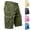 Army Green, variant on Vintage Denim Shorts Mens Multi Pockets Combat Cargo Jeans Heavy Duty Straight-Fit Denim Half Pants Summer Breathable Workwear Denims Knee Length Regular Fit Denim Jean Shorts
