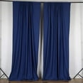 2 PCS 10 feet x 10 feet Polyester Backdrop Drapes Curtains Panels with ...