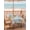 Blue, variant on Easter Outdoor Tablecloth - 60 Inch Round Dining Table Cover, Spring Watercolor Bunny Carrots Eggs Flowers Beige Waterproof Outdoor Table Cloth with Umbrella Hole & Zipper for Picnic/Patio/Party