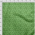 thumbnail image 4 of oneOone Velvet Green Fabric Watercolor Sewing Craft Projects Fabric Prints By Yard 58 Inch Wide, 4 of 4