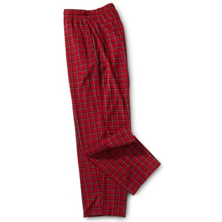 Men's Plaid Fleece Lounge Pants