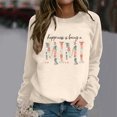 thumbnail image 4 of Happiness Is Being A Mimi Sweatshirts for Women 2025 Long Sleeve Crewneck Grandma Sweatshirt Pullover Tops, 4 of 5