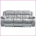 thumbnail image 3 of Light Gray 2-Piece Manual Reclining Sofa & Loveseat – 100% Polyester with Padded Chaise for Living Room | Gray | Fabric | Pillow Top Arms, 3 of 8