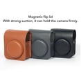 thumbnail image 3 of Protective Case for Mini41 Instant Camera PU Leather Magnetic Closure Instant Camera Bag with Shoulder Strap Storage Pouch Adjustable Strap, 3 of 7