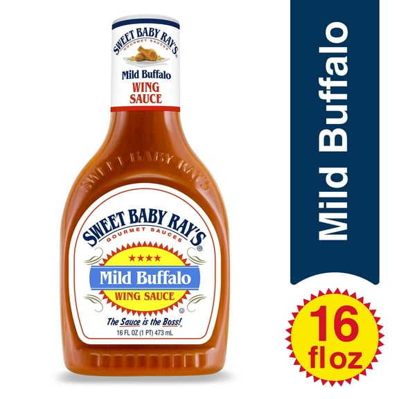 Sweet Baby Ray's Mild Buffalo Wing Sauce 16 fl oz, Pack of 4