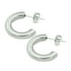 thumbnail image 5 of Sonducket Pendientes de mujer, adornos de joyería exquisita, aros simples de acero inoxidable para mujer, accesorio de moda plateado Type2 NO2, 5 of 6