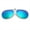Blue Green, variant on tooloflife Fashion Polarized Clip for Sunglasses Glasses UV 400 Protection Unisex Adults Night Vision Yellow