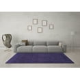 thumbnail image 3 of Ahgly Company Indoor Round Persian Blue Traditional Area Rugs, 5' Round, 3 of 4