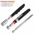 thumbnail image 2 of 3PCS Telescoping Magnetic Pickup Tool with LED Lights Pick Up Rod Gadget Tool for Men, 2 of 8