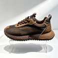 thumbnail image 2 of Men's Breathable Mesh Casual Sports Shoes, Thick-Soled, Non-Slip, Outdoor Comfortable, Height-Increasing, Suitable for Wide Feet, Running and Walking Training Shoes, 2 of 6