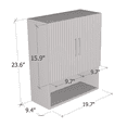 thumbnail image 5 of Madera 07 Over the Toilet Cabinet, 5 of 5