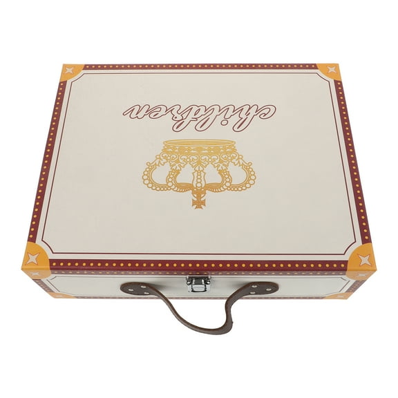 OUNONA  Shipping Mini Cardboard Boxes Suitcase Storage Baby Infant