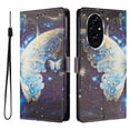 thumbnail image 1 of FOXDOCK Funda Tipo Cartera para Honor 200 Pro con Soporte y Correa – Diseño de Patrones Lindos, 1 of 6