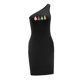thumbnail image 5 of Vestido de mujer con hombros descubiertos, cómodo vestido de verano para el trabajo, desplazamientos en la calle S, 5 of 7