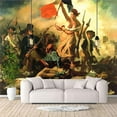 thumbnail image 2 of IDEA4WALL 4pcs Liberty Leading the People by Eugène Delacroix Peel and Stick Removable Wall Murals for Home Decoration - 66x96 inches, 2 of 5