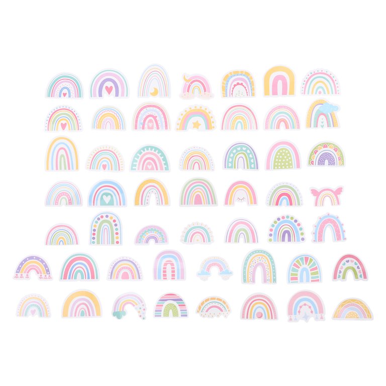 Pastel Rainbow Stickers