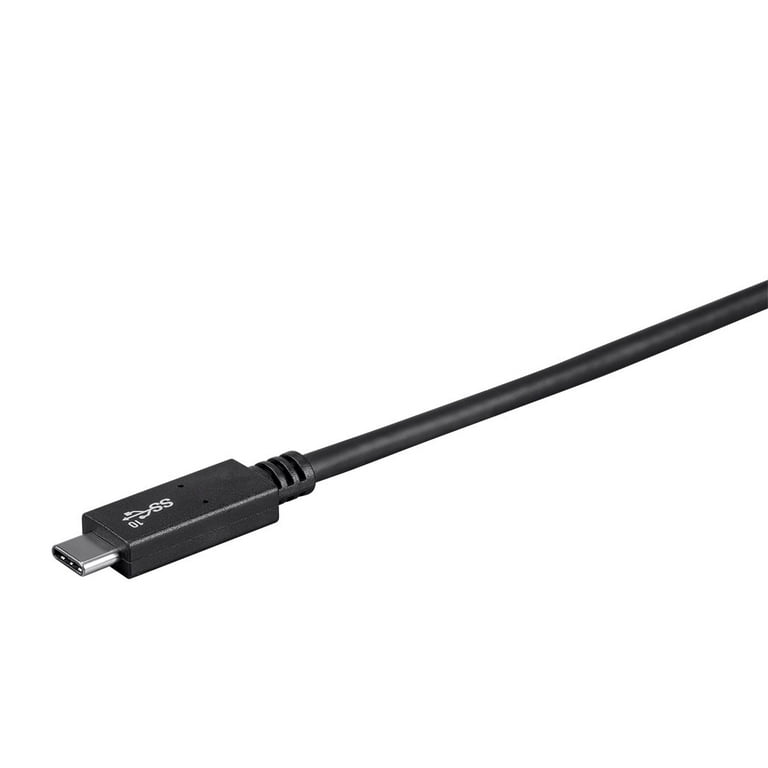 Monoprice Select USB 3.0 USB-C to USB-A Cable 6ft Black