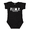 Black, variant on Funny Baby Bodysuit P.I.M.P. Poop In My Pants Graphic Baby Onesie for Infants