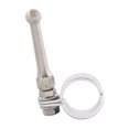 thumbnail image 4 of Maytalsory Adjustable Sturdy Motorcycle Foot Side Stand Assistant Tool for 20-23mm Silver 66mm 1Set, 4 of 6