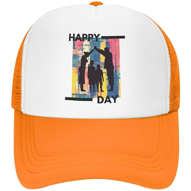 Happy Parents Day Hat Baseball Cap Fashion Adjustable Running Hat Sun Hat  Outdoor Hat Men Women Funny Trucker Hats 