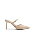 thumbnail image 2 of DREAM PAIRS Women's Slingback Heels Pointed Toe Block Heel Pumps Closed Toe Adjustable Strap Office Work Dress Shoes for Daily Wear, 2 of 7