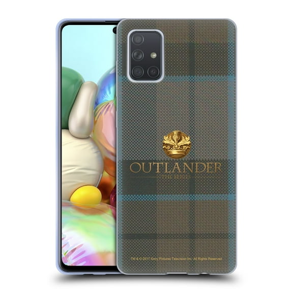 Head Case Designs Officially Licensed Outlander Tartans Mackenzie Soft Gel Case Compatible with Samsung Galaxy A71 (2019)