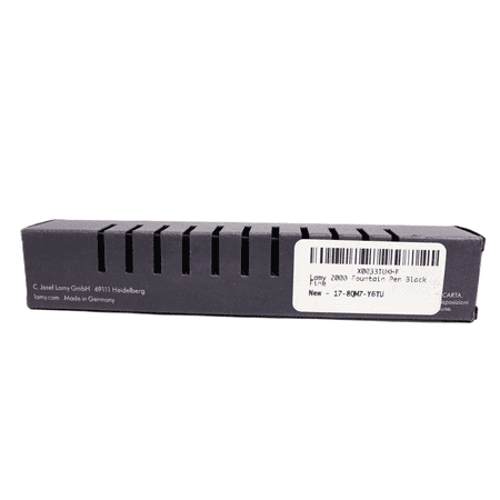 Lamy 2000 Fountain Pen, Fine Point, 0.7 mm, Black Ink