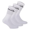thumbnail image 1 of Calcetines de Tenis Unisex Diadora - Paquete de 3, Logotipo Blanco 43-46, 1 of 3