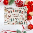 thumbnail image 5 of Sprifallbaby Christmas Pattern Flannel Fleece Blanket, Christmas Home Decor, Christmas Throw Blanket Bed Soft Throws for Winter Bedding Couch, 5 of 8