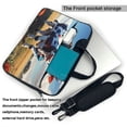 thumbnail image 2 of Lsque Colorful Cow Pasture Pattern Laptop Bag – Portable & Slim Single-Shoulder Computer Case with Adjustable Strap, Protective, Lightweight for 13”/14”/15.6” Laptops, 2 of 5