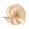 thumbnail image 1 of Colgante Navideño Elegante Flor Adorno Decorativo Navidad PVC Sofisticado Apropiado para Sesiones Fotográficas Decoración en Celebraciones 15 cm, 1 of 8