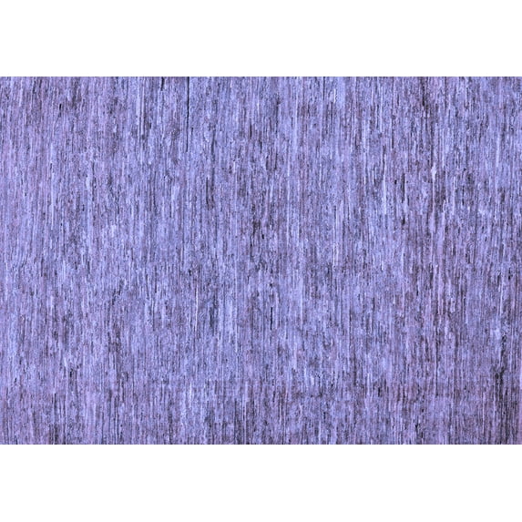 Ahgly Company Machine Washable Indoor Rectangle Abstract Blue Modern Area Rugs, 8' x 10'