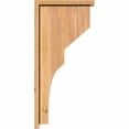 thumbnail image 3 of 5 1/2"W x 14"D x 30"H Monterey Smooth Corbel w/Backplate, Western Red Cedar, 3 of 9