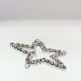 thumbnail image 2 of Silver Plated Shiny Rhinestone Star Brooch Pin, 2 of 5